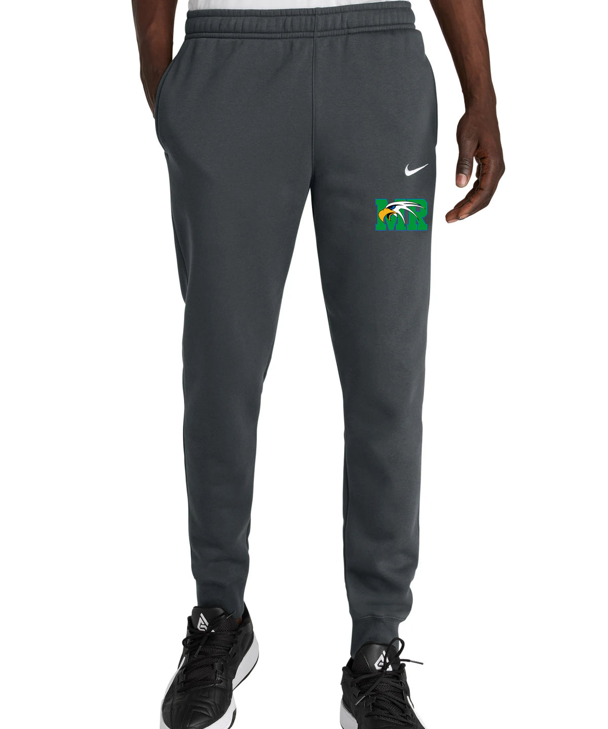Maple River High School hockey_boys - Anthracite Nike Club Fleece Jogger NKHM8045