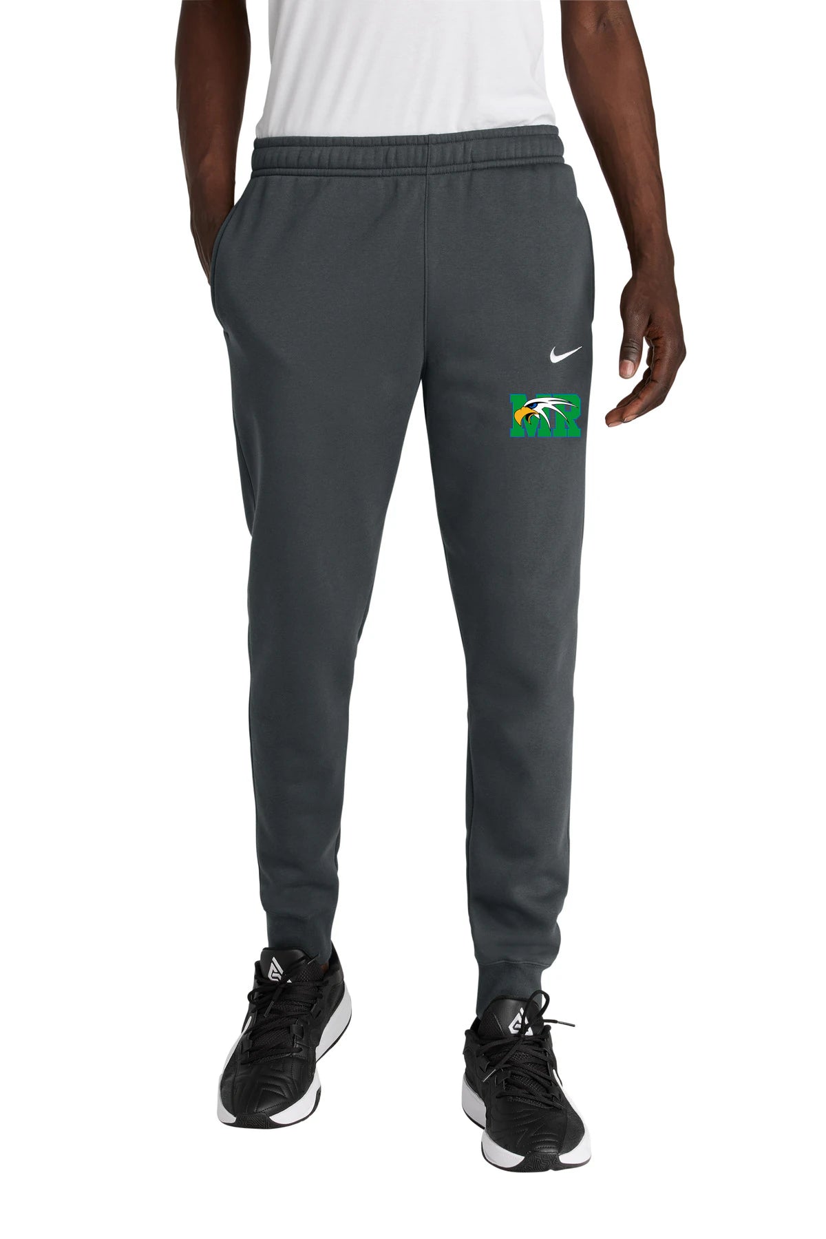 Maple River High School hockey_boys - Anthracite Nike Club Fleece Jogger NKHM8045