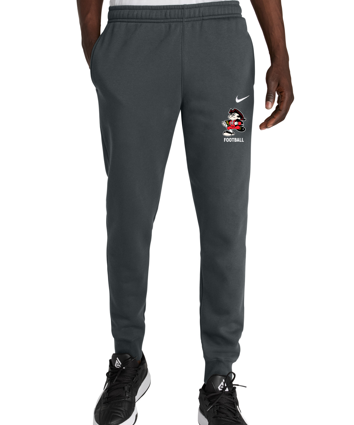 John Marshall High School football_boys - Anthracite Nike Club Fleece Jogger NKHM8045