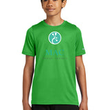 Mac Dental Business - Apple Green Nike Youth Swoosh Sleeve rLegend Tee NKDX8787