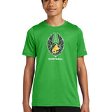 DC Everest Middle School Football — example store - Apple Green Nike Youth Swoosh Sleeve rLegend Tee NKDX8787