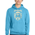 Abingdon High School soccer_boys - Aquatic Blue Port & Co Core Fleece Pullover Hooded Sweatshirt. PC78H
