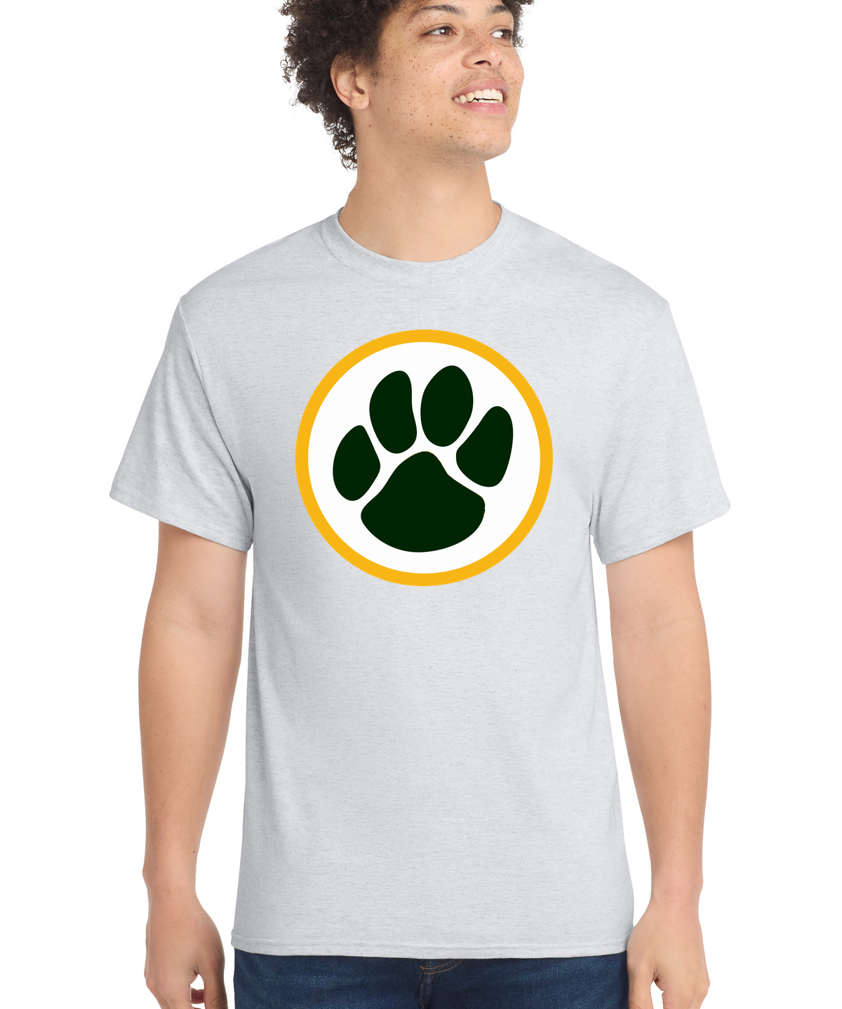 Ashwaubenon High School Football (Boys) - Ash Port & Co Core Cotton Tee. PC54