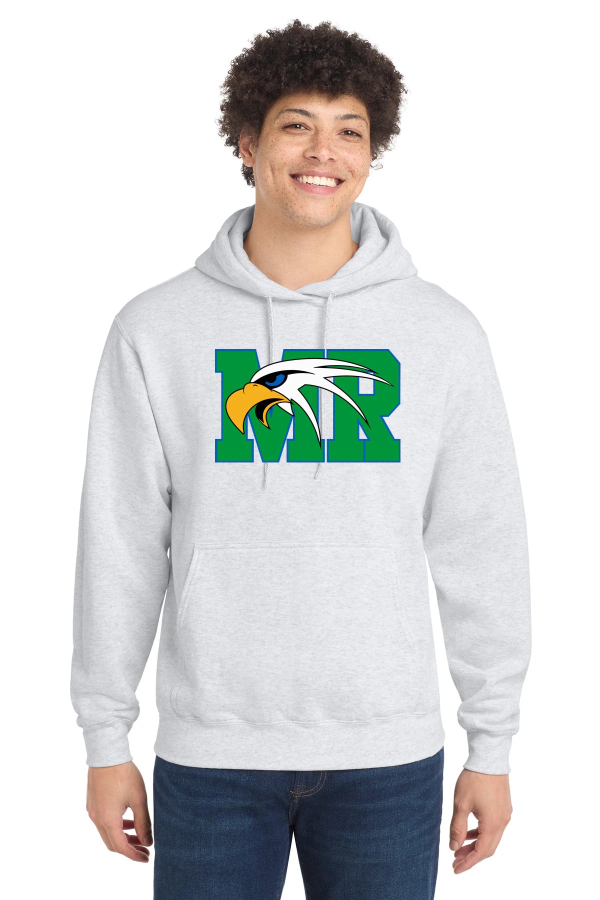 Maple River High School hockey_boys - Ash Port & Co Core Fleece Pullover Hooded Sweatshirt. PC78H