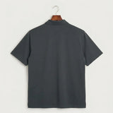 Notre Dame Prep High School Football - Anthracite Polo - Left Chest — back