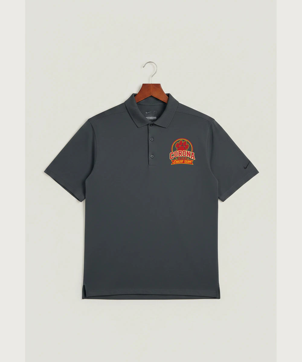 Corona Senior High School Cheer - Anthracite Polo - Left Chest