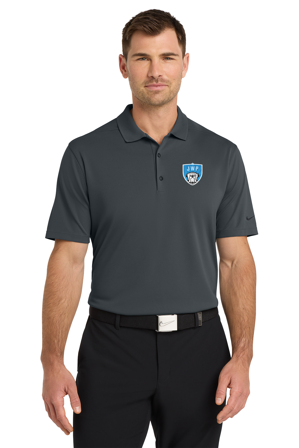 JWP Volleyball - Anthracite Polo - Left Chest