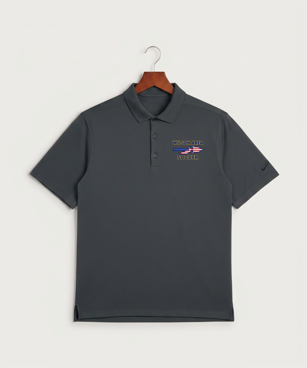 Wilson Area School Soccer Soccer - Anthracite Polo - Left Chest