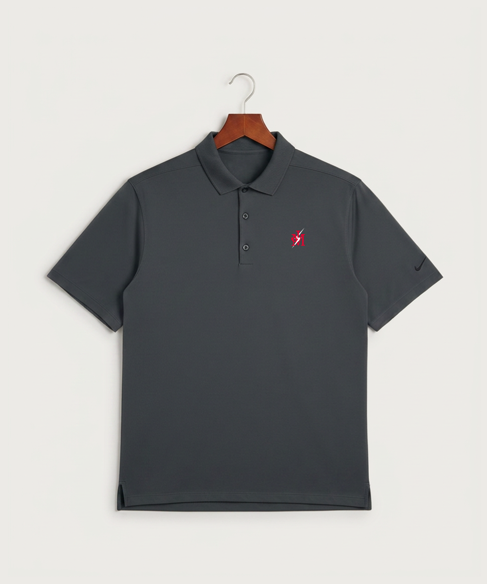 John Marshall High School Cross Country (Coed) - Anthracite Polo - Left Chest