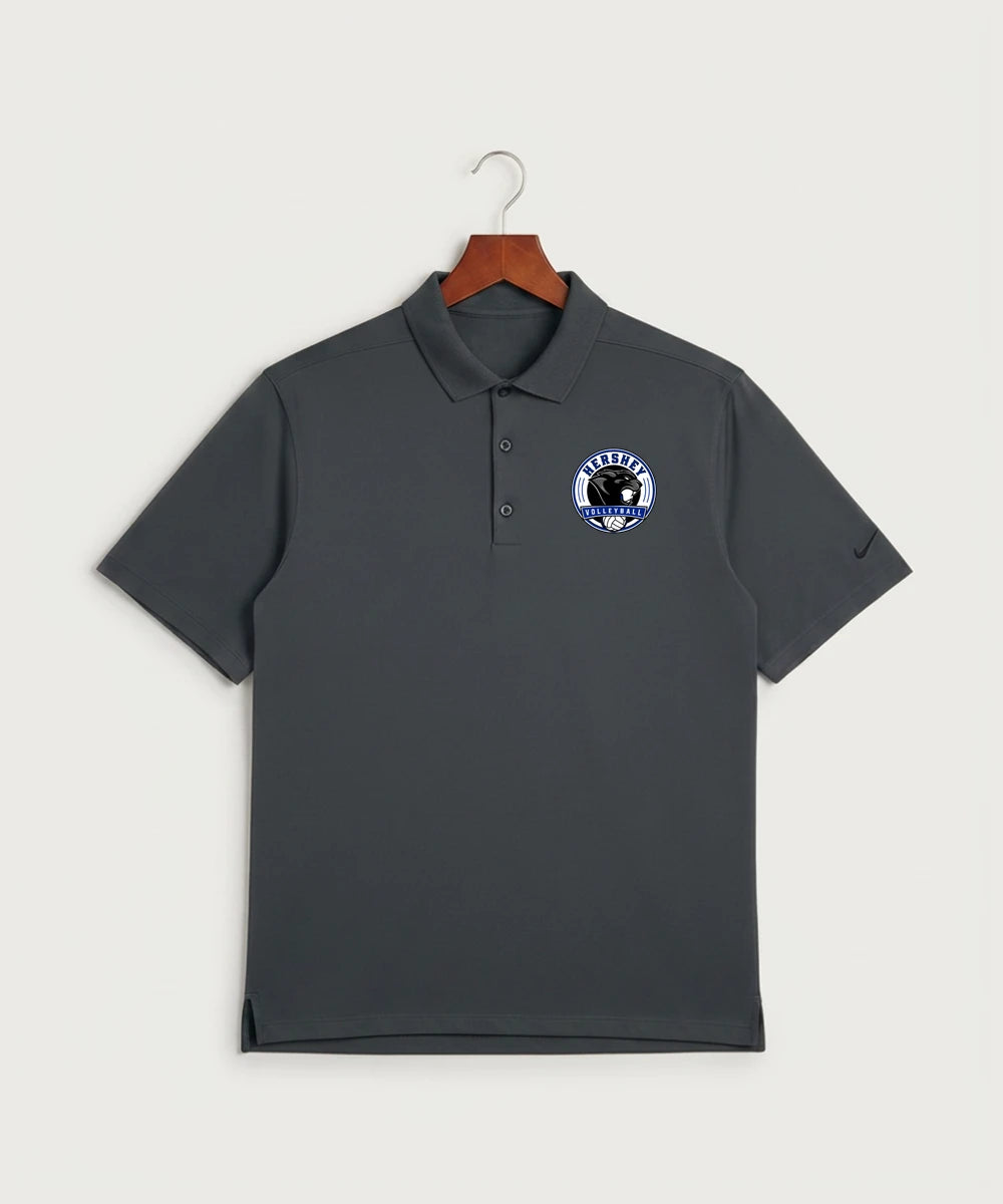 Hershey High School Volleyball Team Store - Anthracite Polo - Left Chest