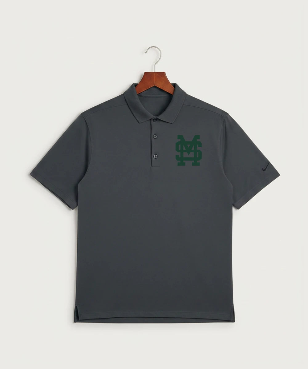 Sleepy Eye St. Mary's High School Athletics Coed - Anthracite Polo - Left Chest