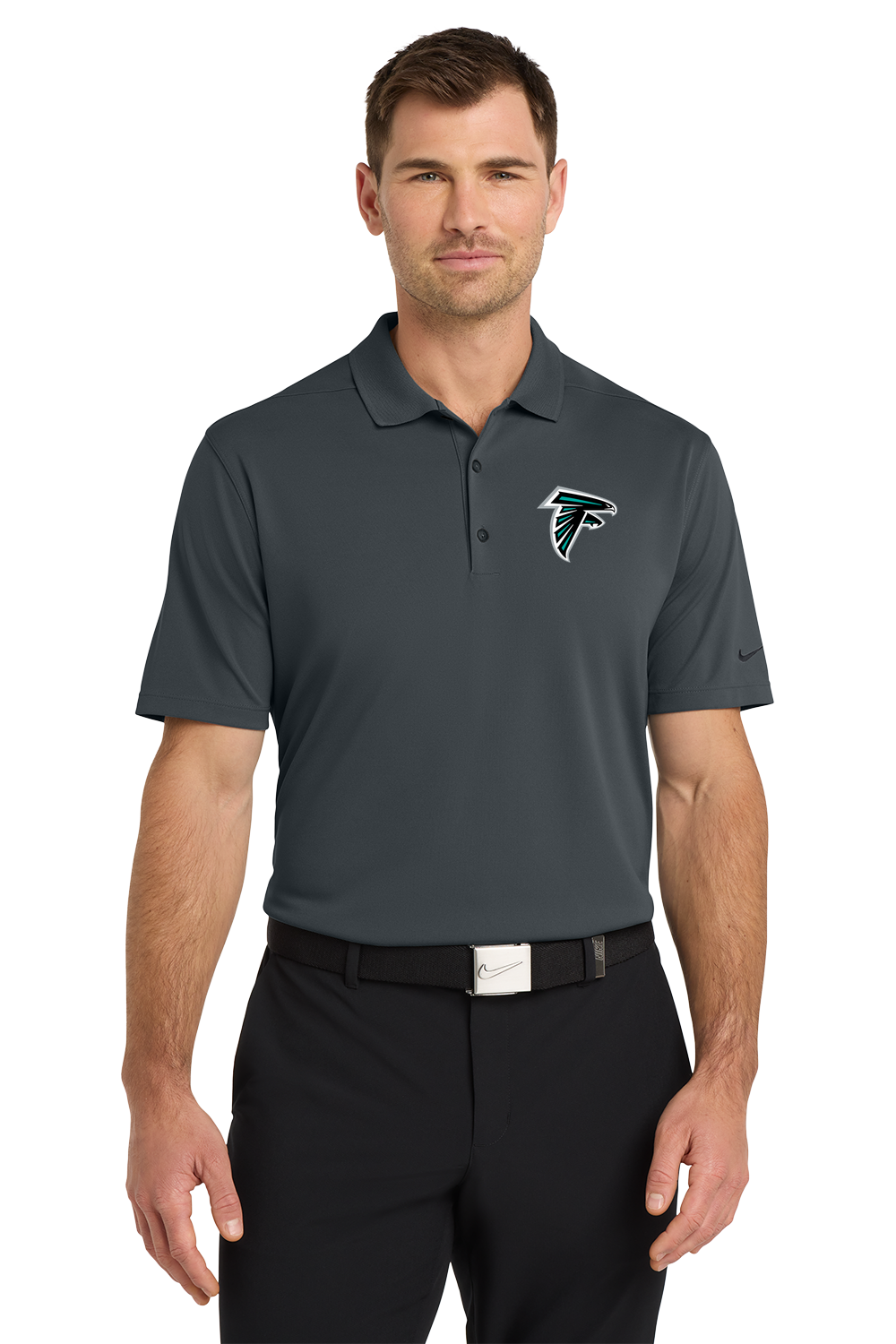 Fillmore Central Football - Anthracite Polo - Left Chest