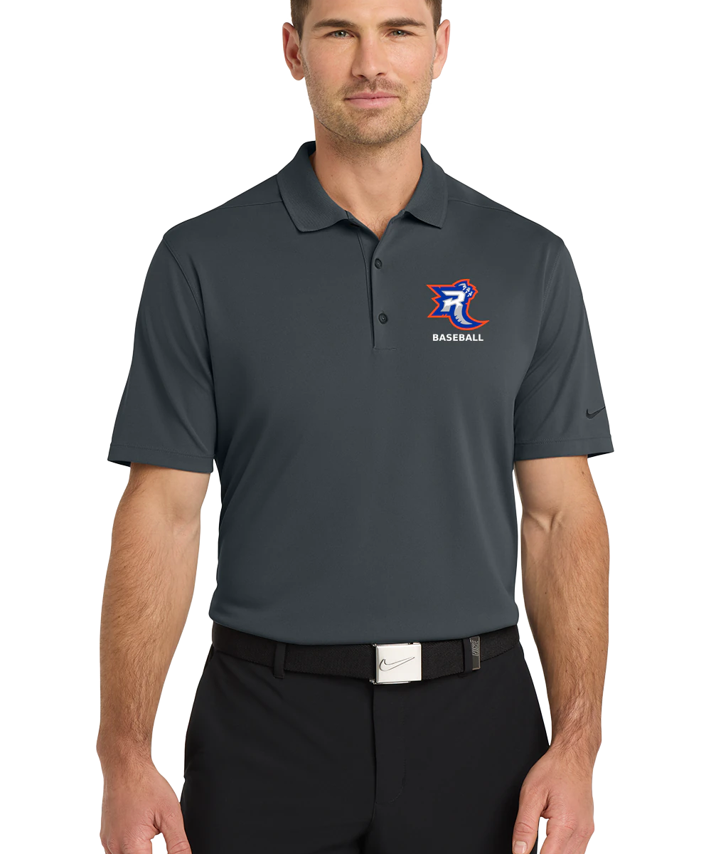 Carlton Wrenshall Baseball - Anthracite Polo - Left Chest