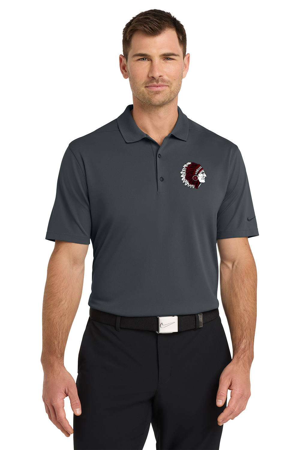 Broken Bow Spring Sports - Anthracite Polo - Left Chest