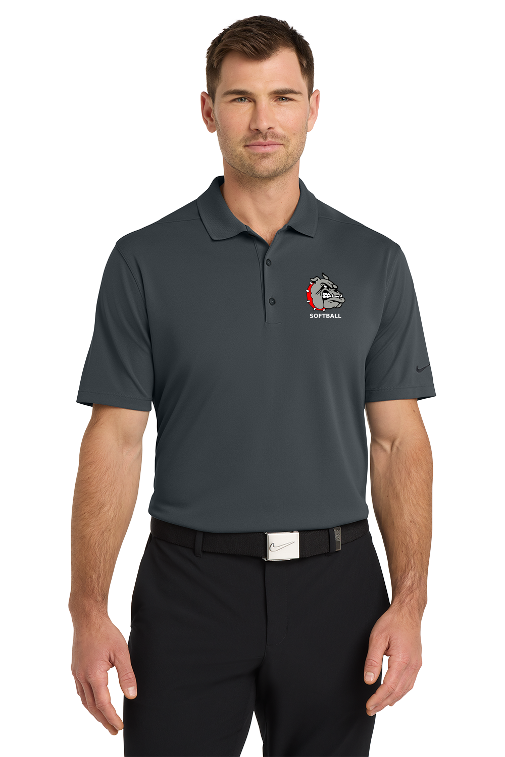 OTC Softball - Anthracite Polo - Left Chest