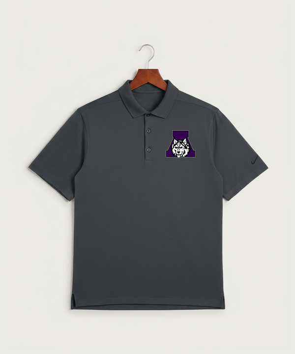Albany High School Athletics - Anthracite Polo - Left Chest