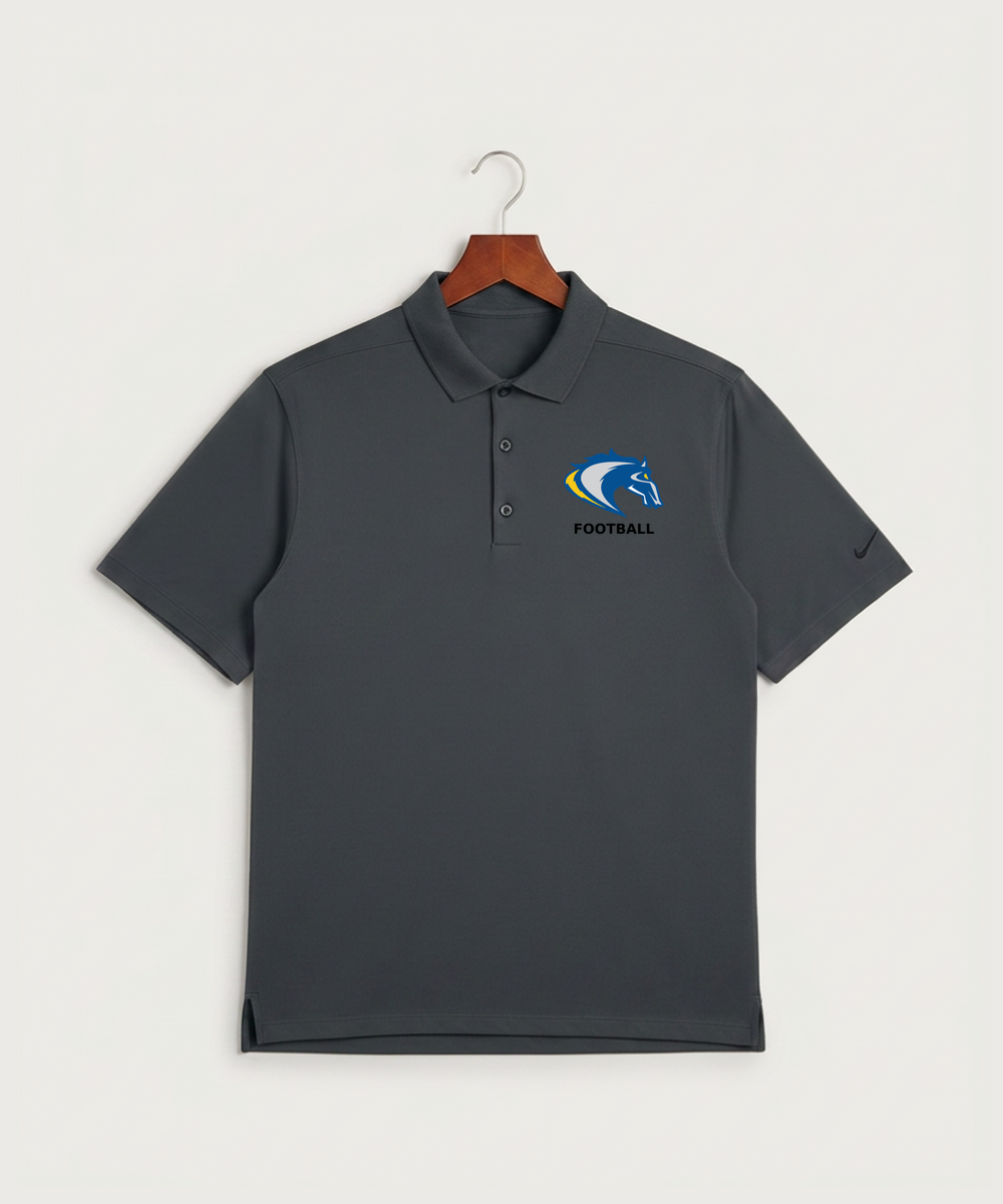 Riverside High School Football general - Anthracite Polo - Left Chest