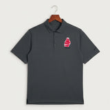 Amboy Football general - Anthracite Polo - Left Chest