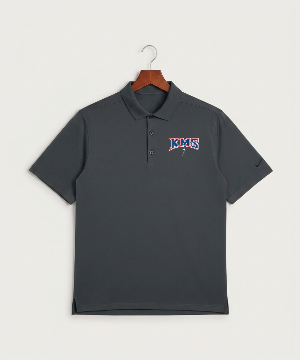 Kerkhoven-Murdock-Sunburg High School Football (Boys) - Anthracite Polo - Left Chest