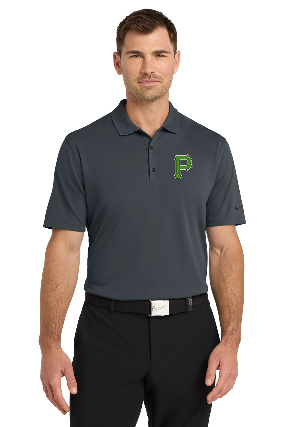 Pipestone Softball - Anthracite Polo - Left Chest