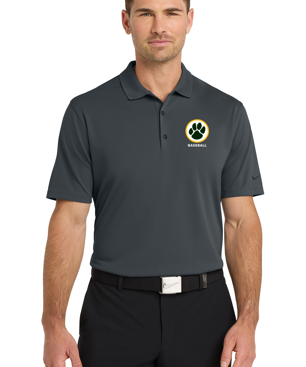 Ashwaubenon Baseball — final e2e test - Anthracite Polo - Left Chest