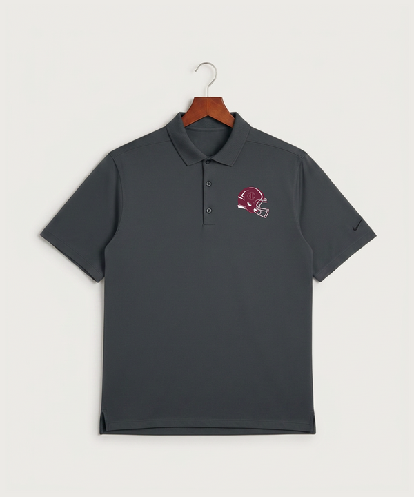 Crosby Ironton High School Football (Boys) - Anthracite Polo - Left Chest