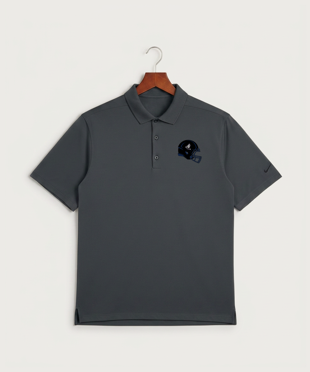 Heron Lake-Okabena High School Football (Boys) - Anthracite Polo - Left Chest