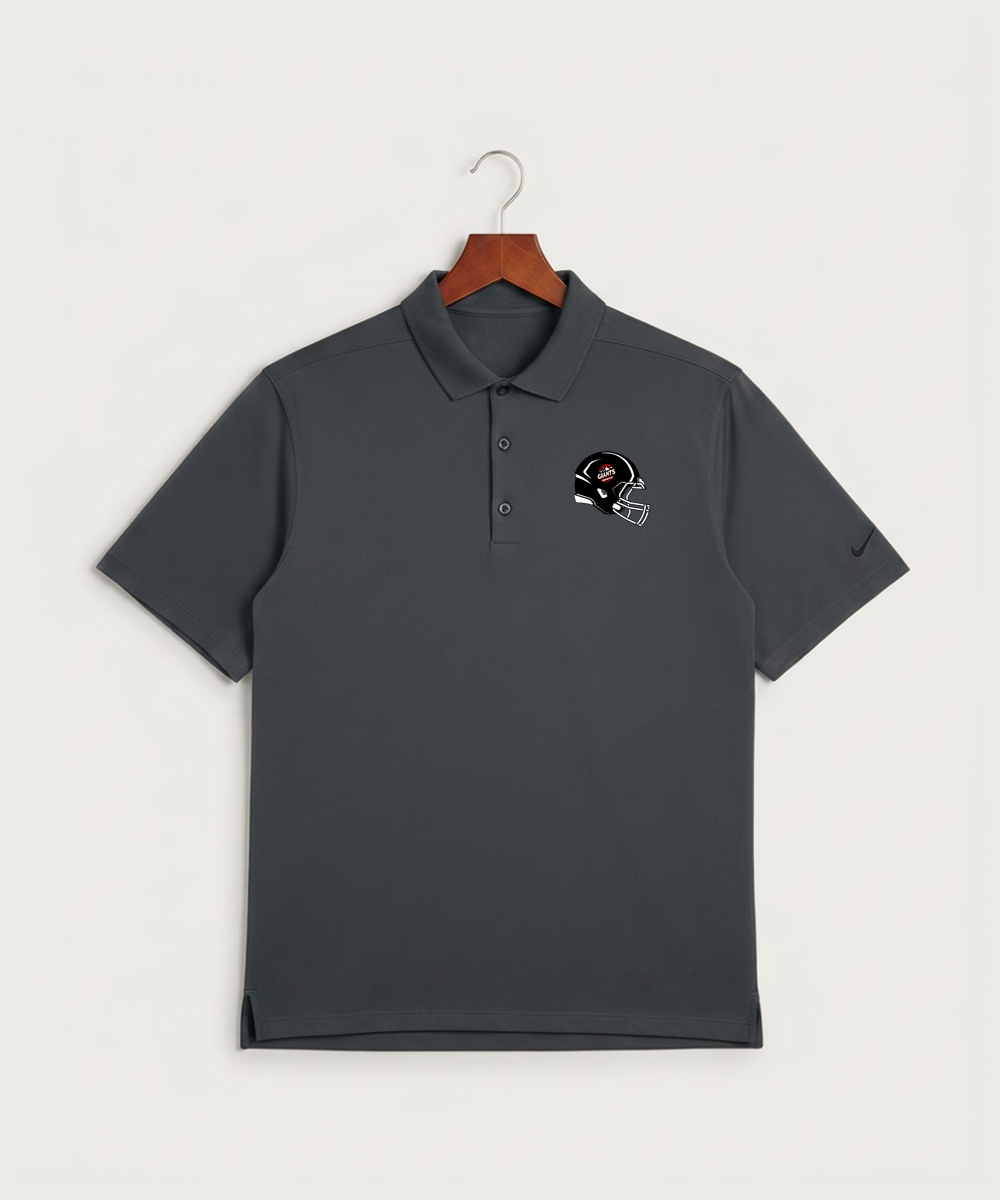 Mesabi East High School Football (Boys) - Anthracite Polo - Left Chest