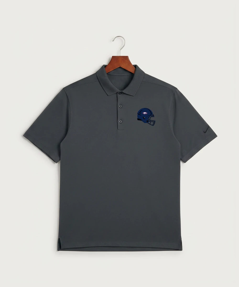 Pequot Lakes High School Football (Boys) - Anthracite Polo - Left Chest