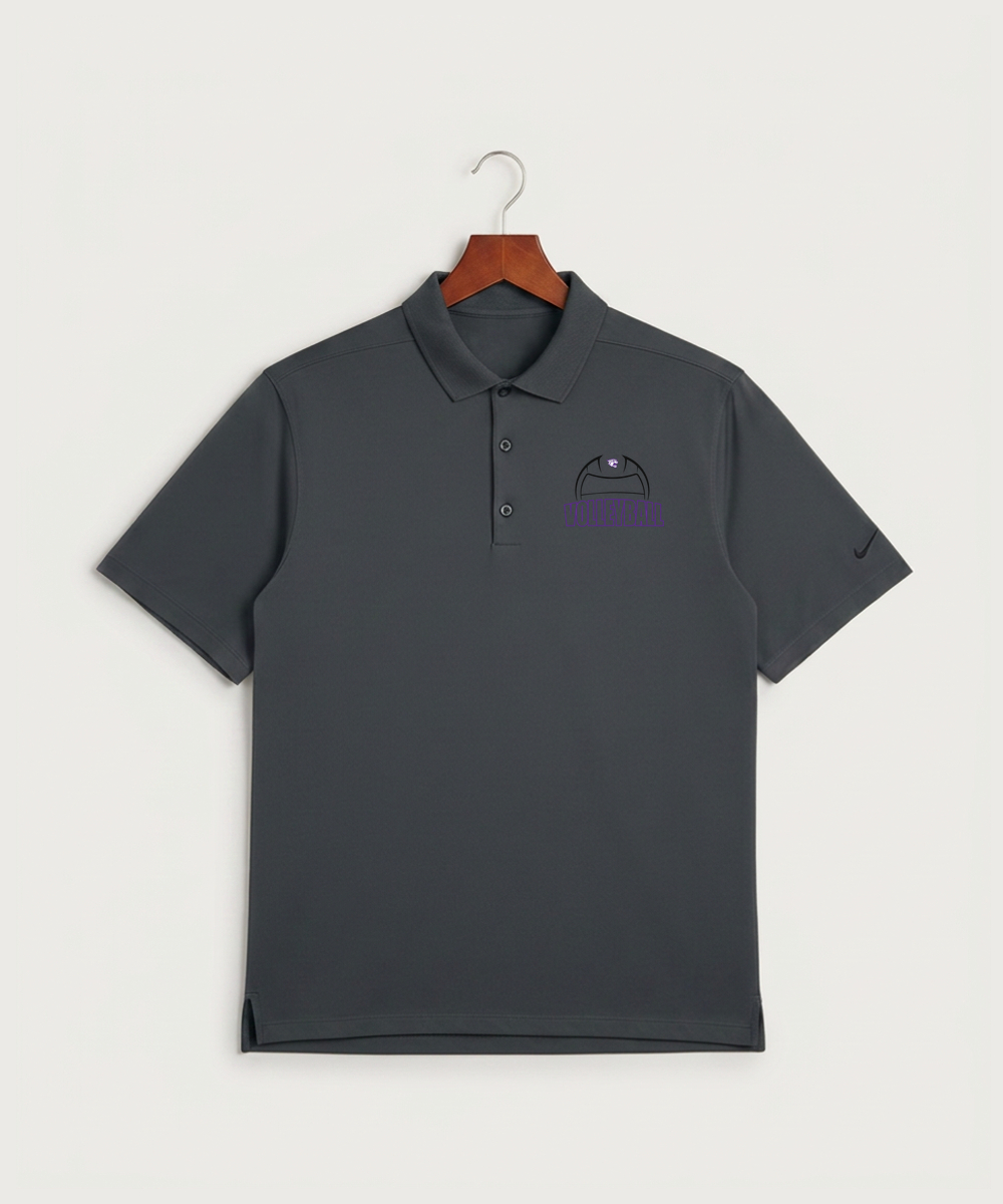 Goodhue High School Volleyball (Girls) - Anthracite Polo - Left Chest