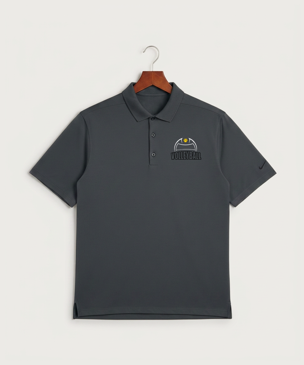 Plainview Elgin Millville H S Volleyball (Girls) - Anthracite Polo - Left Chest