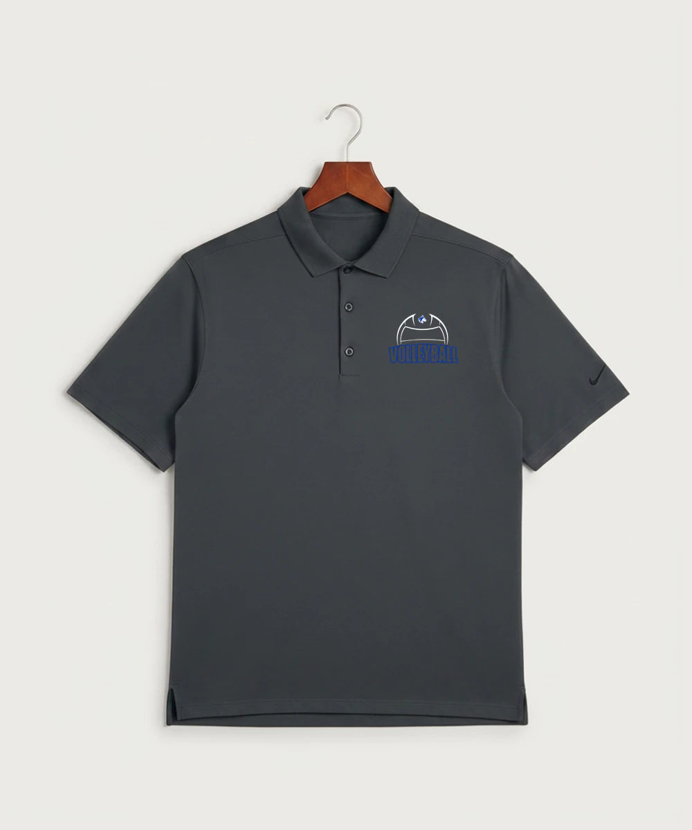 Owatonna High School Volleyball (Girls) - Anthracite Polo - Left Chest
