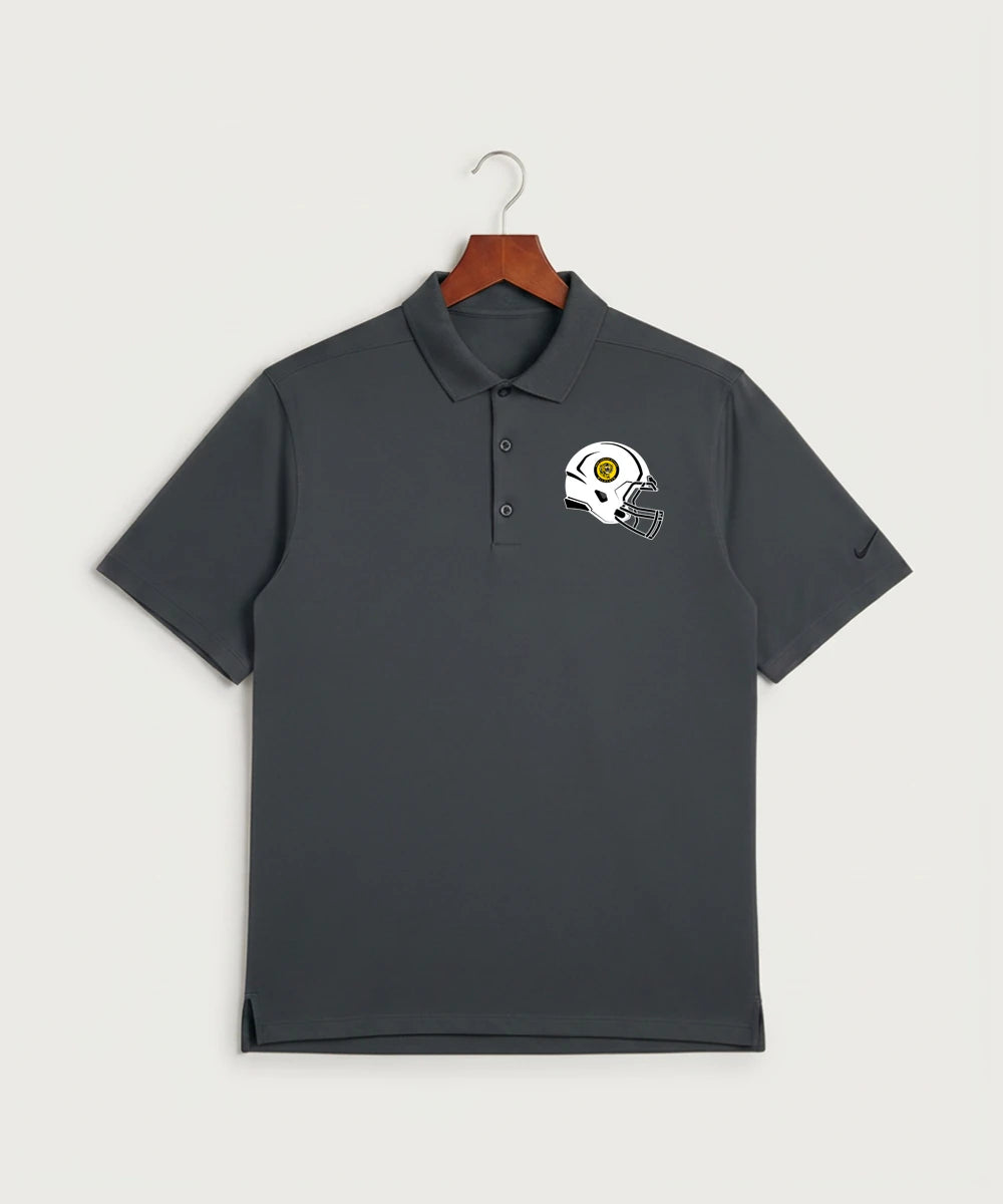 New London Spicer High School Football (Boys) - Anthracite Polo - Left Chest
