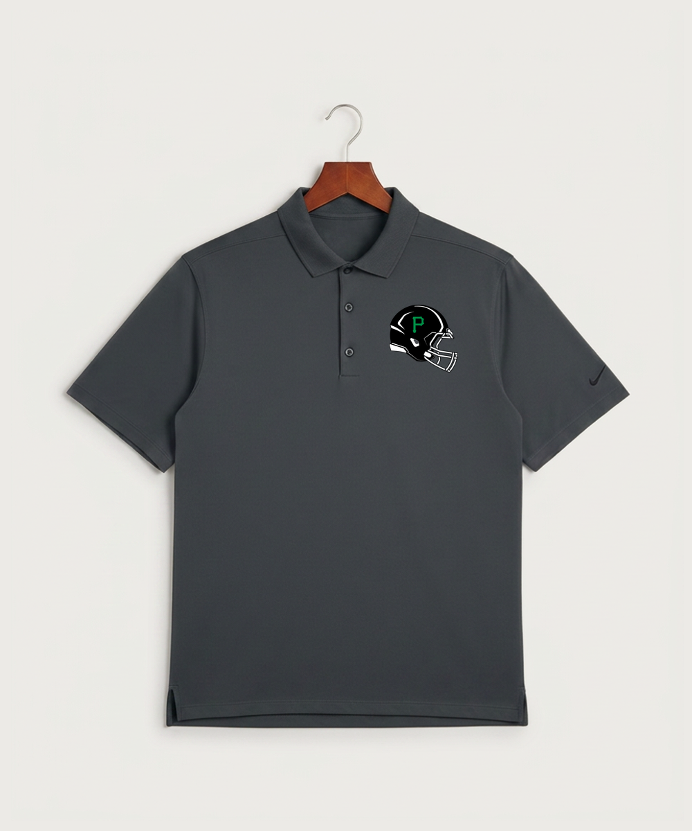 Pipestone Area High School Football (Boys) - Anthracite Polo - Left Chest