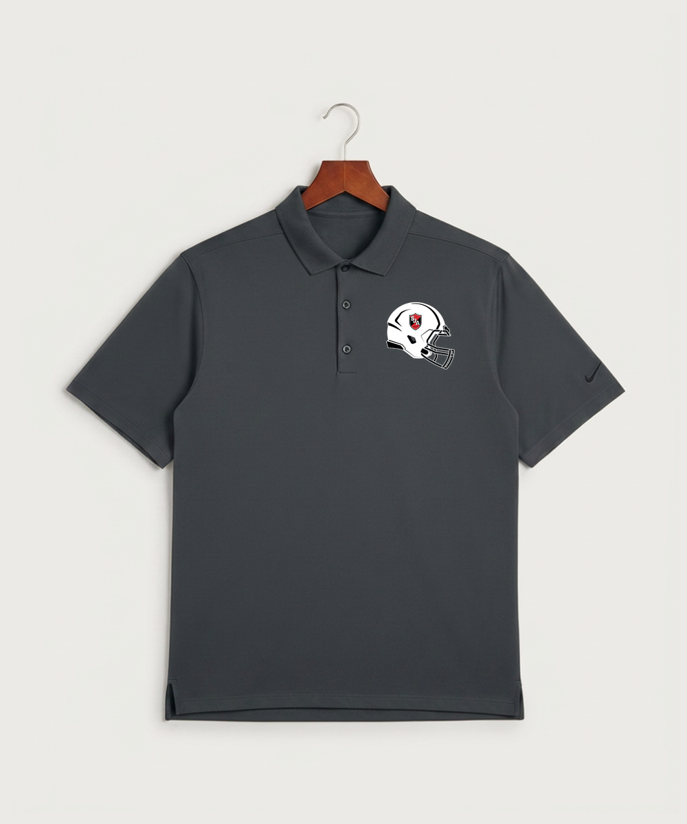 Saint James High School Football (Boys) - Anthracite Polo - Left Chest