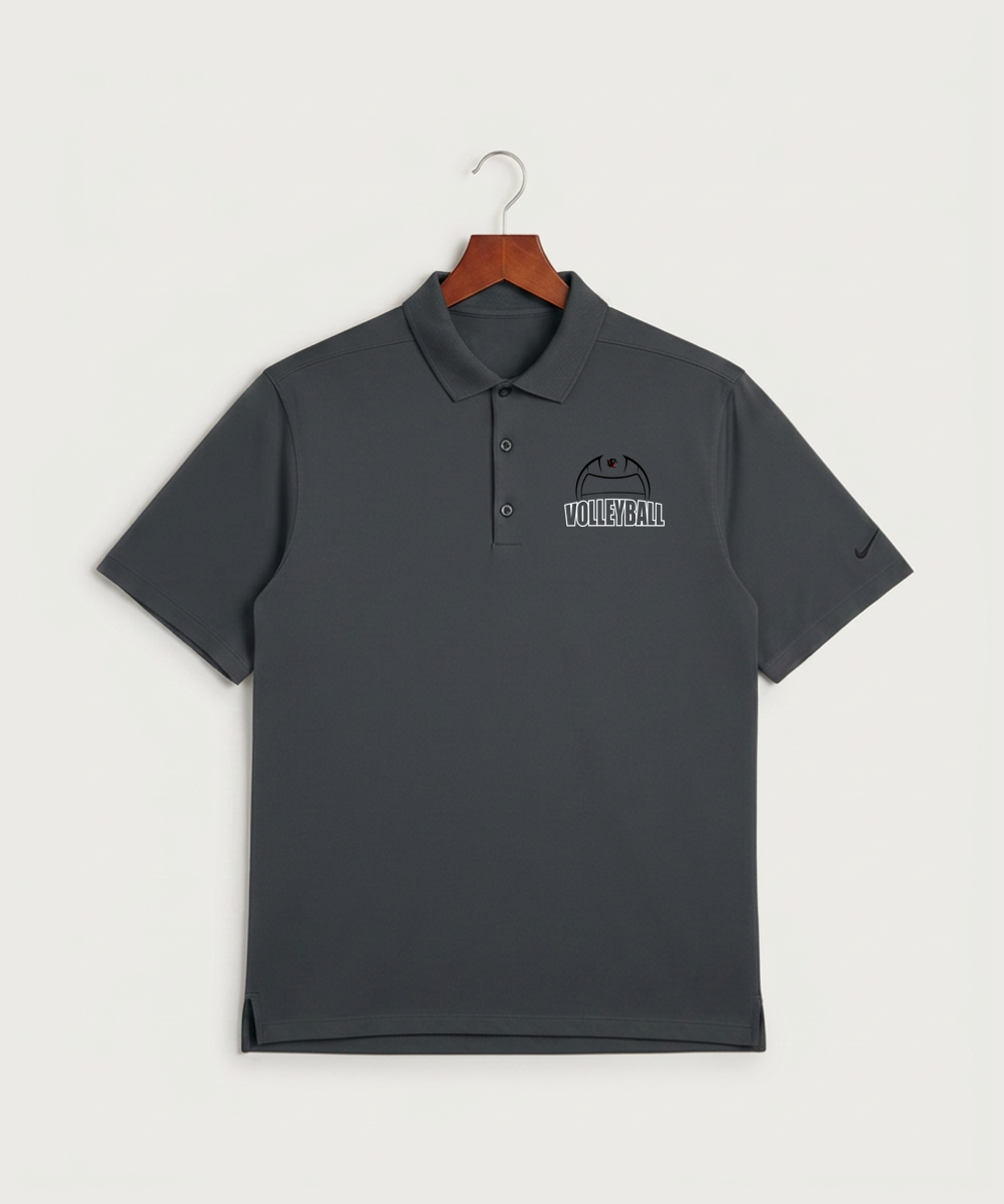 Tracy-Milroy-Balaton High School Volleyball (Girls) - Anthracite Polo - Left Chest