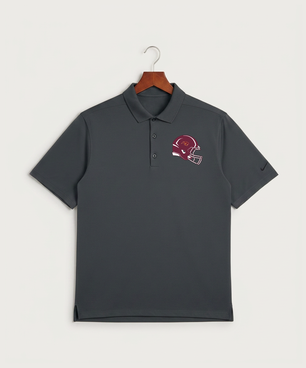 Pine Island High School Football (Boys) - Anthracite Polo - Left Chest