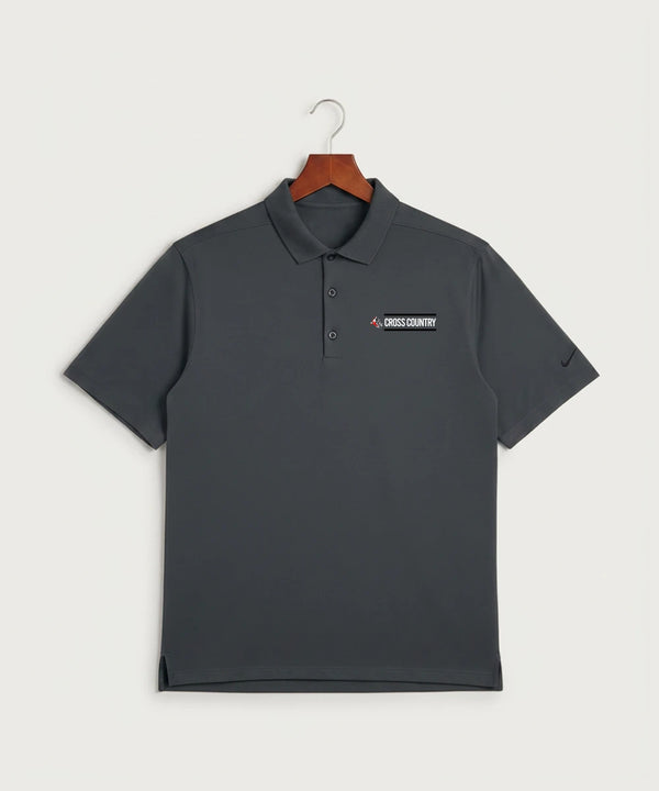 John Marshall High School Cross Country (Coed) - Anthracite Polo - Left Chest