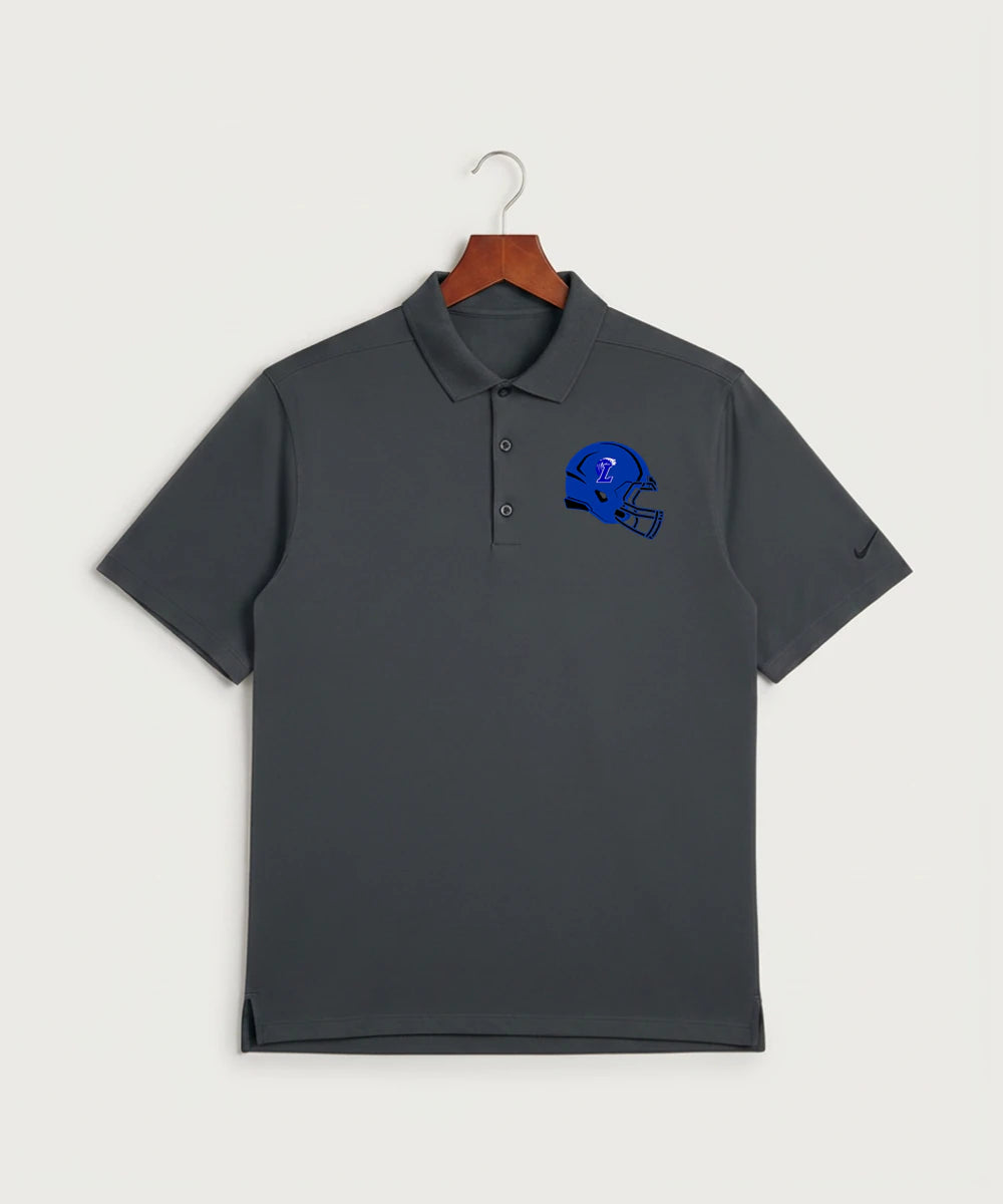 Lakeview High School Football (Boys) - Anthracite Polo - Left Chest