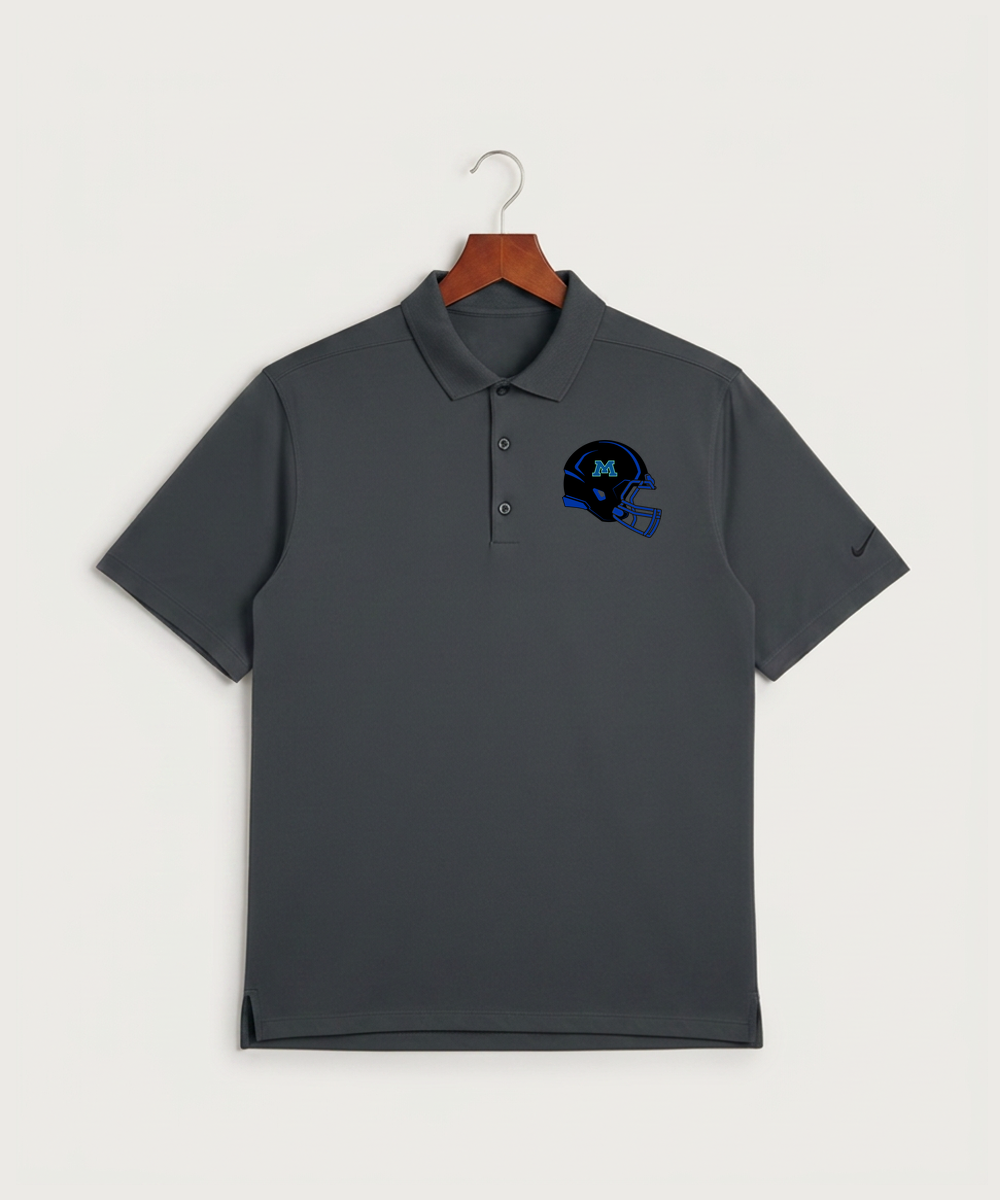 Minnewaska Area High School Football (Boys) - Anthracite Polo - Left Chest