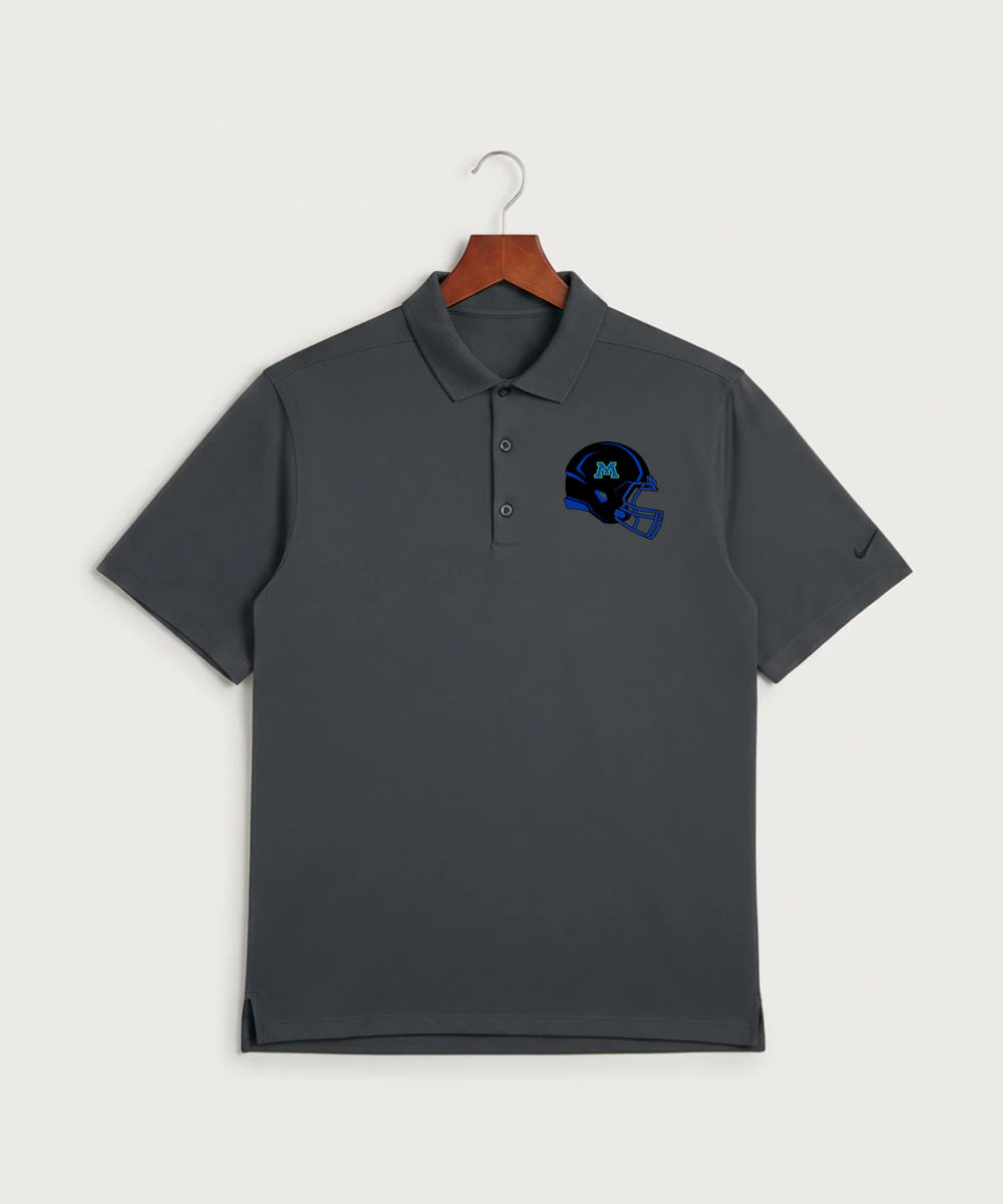 Minnewaska Area High School Football (Boys) - Anthracite Polo - Left Chest
