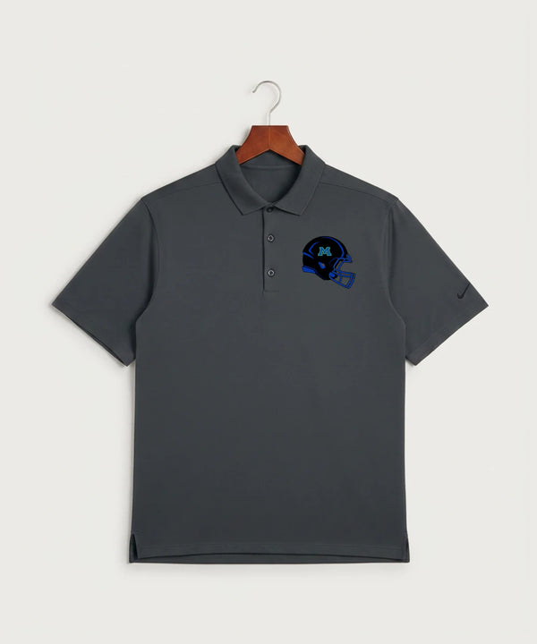 Minnewaska Area High School Football (Boys) - Anthracite Polo - Left Chest