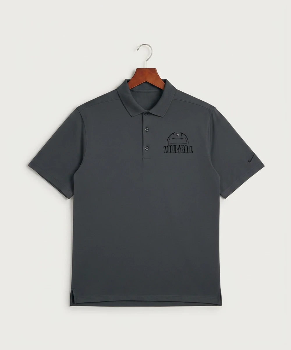 Kingsland High School Volleyball (Girls) - Anthracite Polo - Left Chest