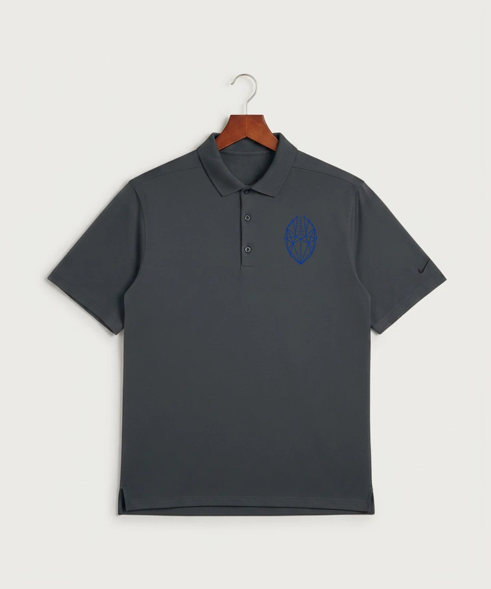 West Bend West High School Football - Anthracite Polo - Left Chest