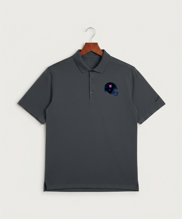 Bertha Hewitt High School Football (Boys) - Anthracite Polo - Left Chest