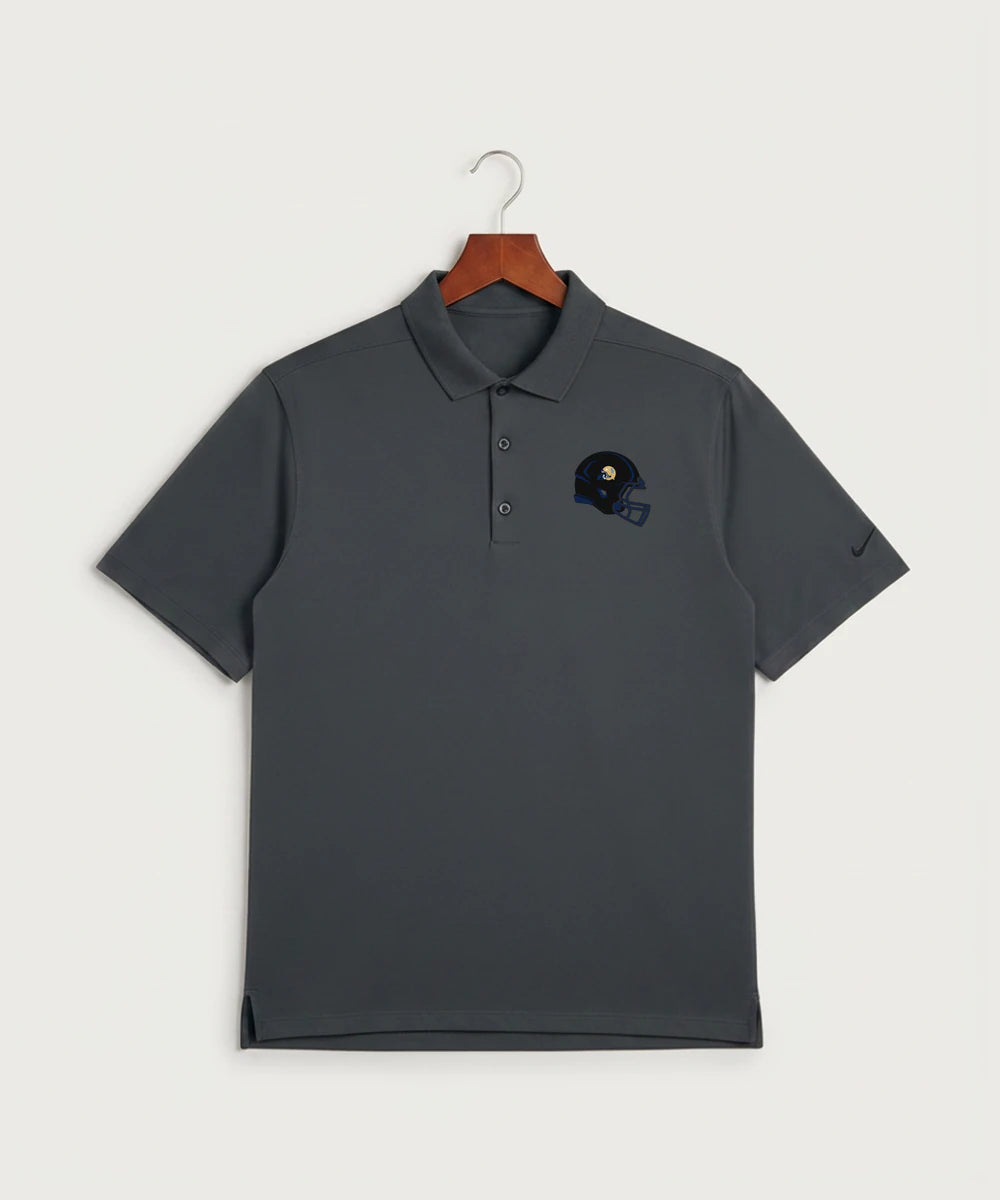 Braham Area High School Football (Boys) - Anthracite Polo - Left Chest
