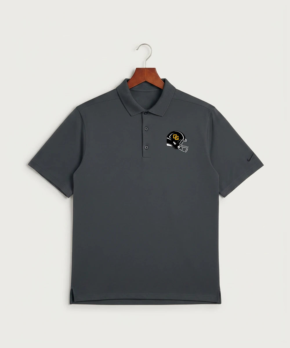 Clearbrook Gonvick High School Football (Boys) - Anthracite Polo - Left Chest