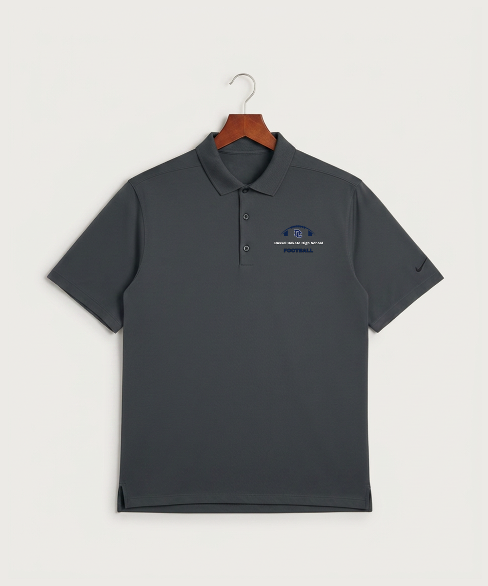Dassel Cokato High School Football (Boys) - Anthracite Polo - Left Chest