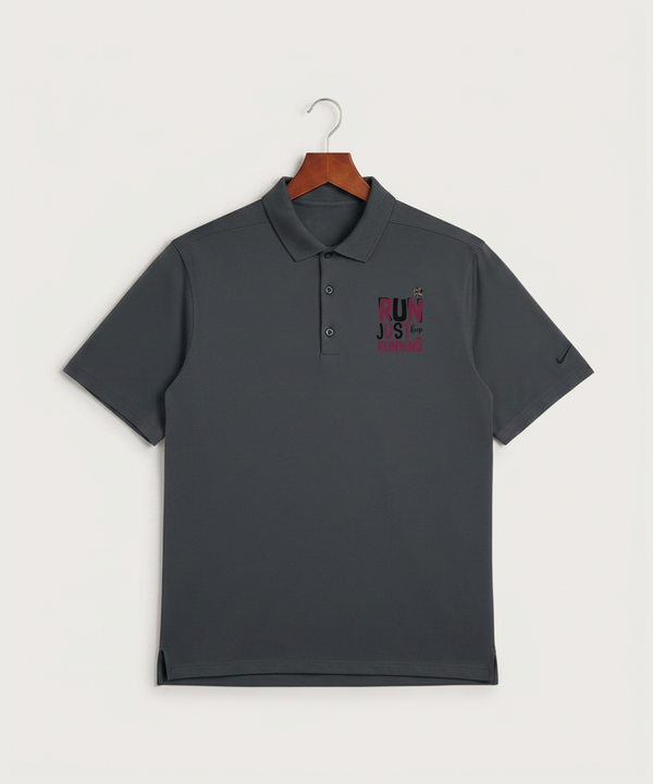 Yellow Medicine East High School Athletics - Anthracite Polo - Left Chest
