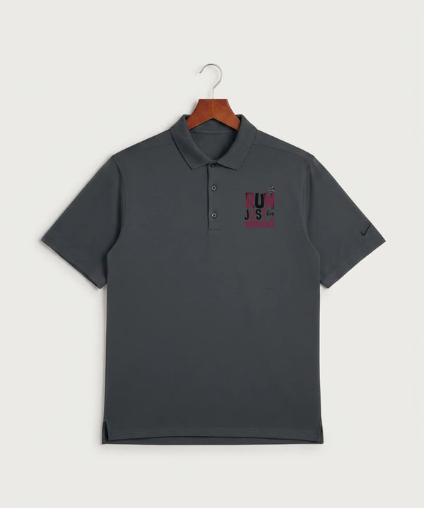 Yellow Medicine East High School Athletics - Anthracite Polo - Left Chest